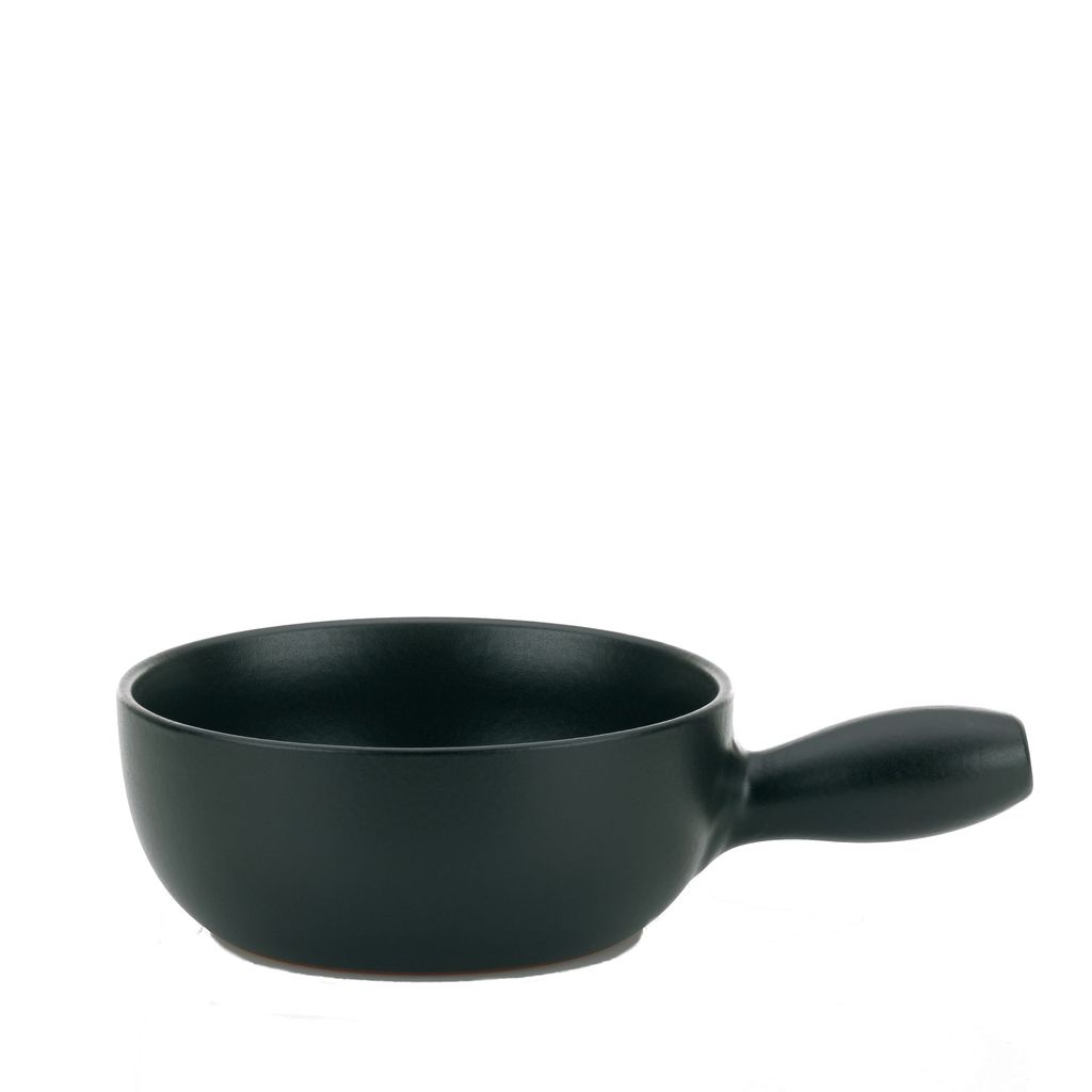 KELA Pánev na sýr Fondue Basel Ø22,5 cm keramická černá Obrázek produktu 