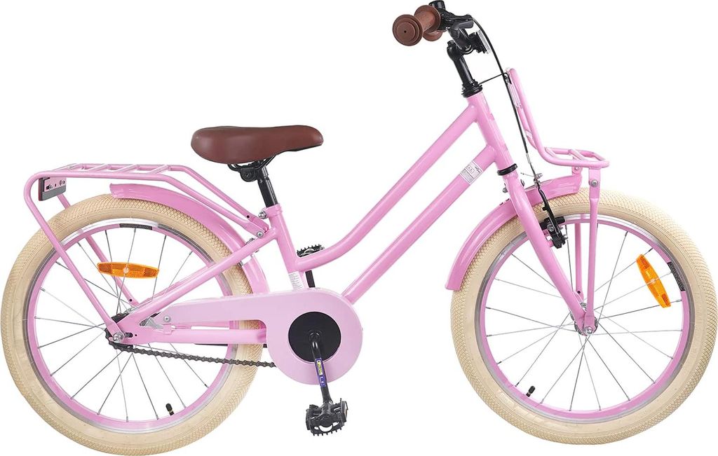 Kinderfahrrad 22 Zoll für 7-12 Jahre alt Hellrosa