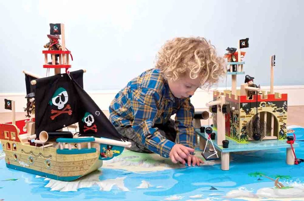 Le Toy Van Pirátská loď Barbarossa Obrázek produktu 3