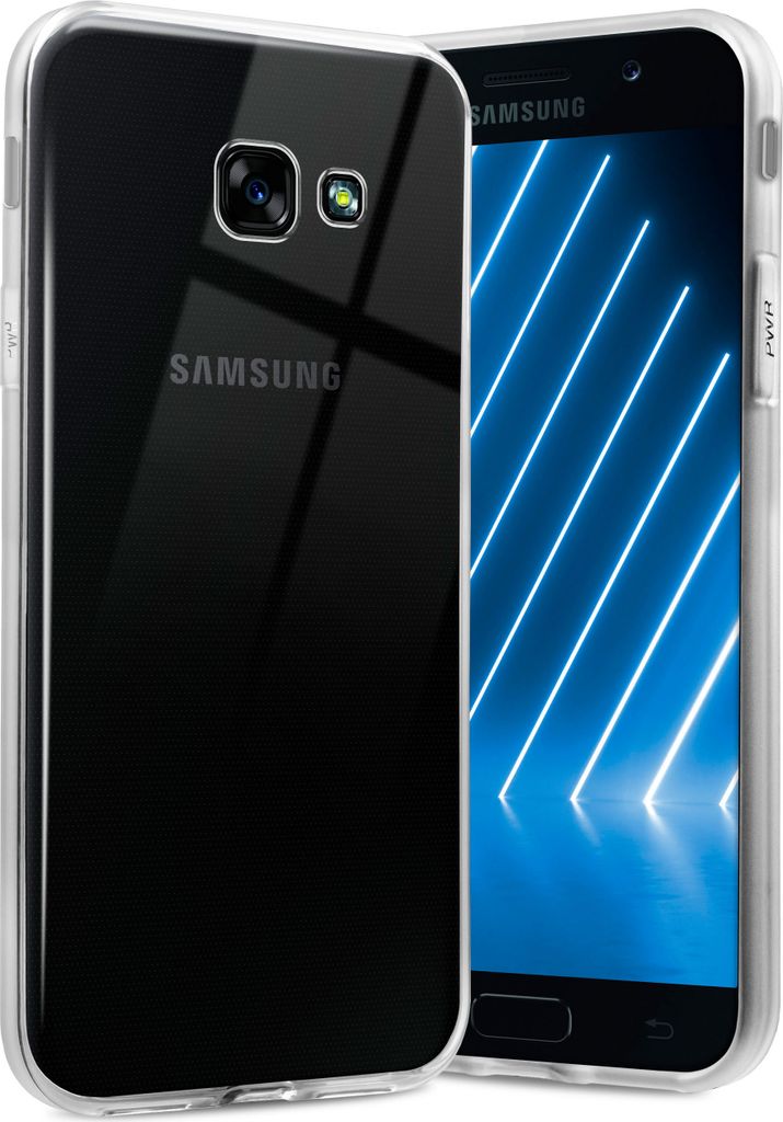 FROSTED-Case für Samsung Galaxy A7 (2017), Farbe:Crystal-Clear