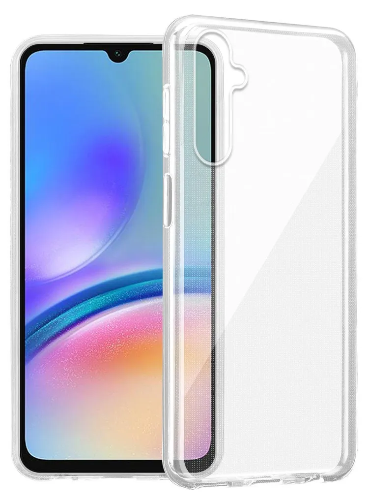 Custodia Cadorabo per Samsung Galaxy A05s in FULL TRANSPARENT custodia protettiva in TPU flessibile in silicone cover cover telefono cellulare