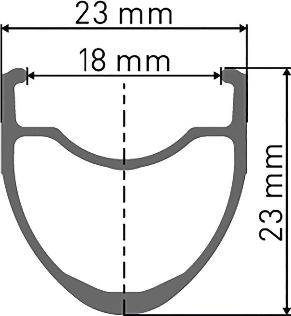 Felge DT Swiss R 460 28" schwarz 622-18 VL 6,5mm 28 Loch Produktbild 1