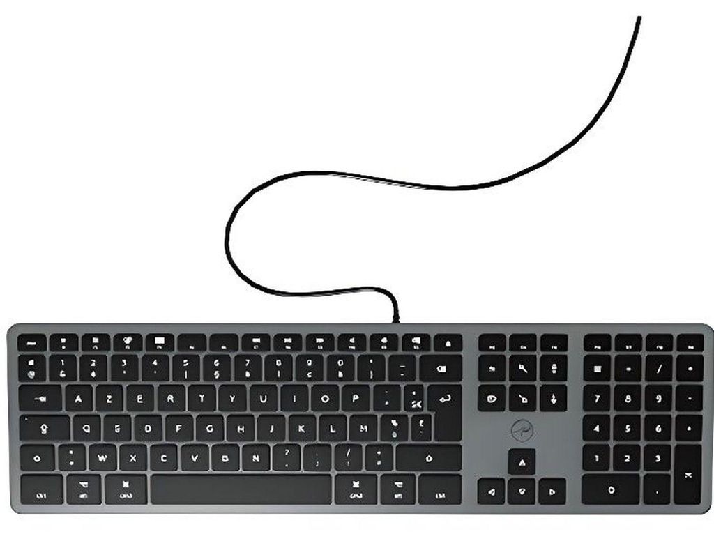 MOBILITY LAB Wired DesignTouch-Tastatur für MAC Space Grey