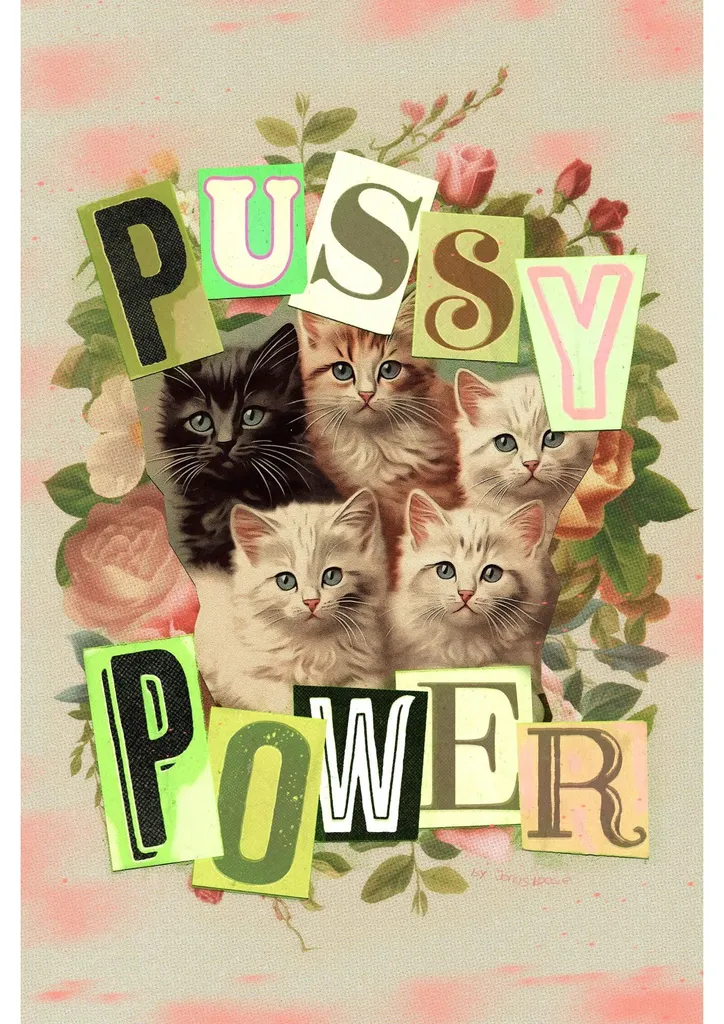 Puzzle 1000 pièces adultes Cats Power Marie-Chantal - Jeu de patience