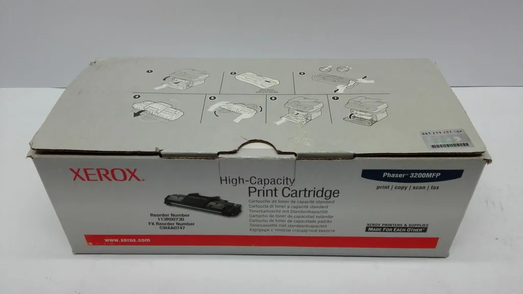 Toner noir Xerox 113R00730 haute performance pour imprimante laser A