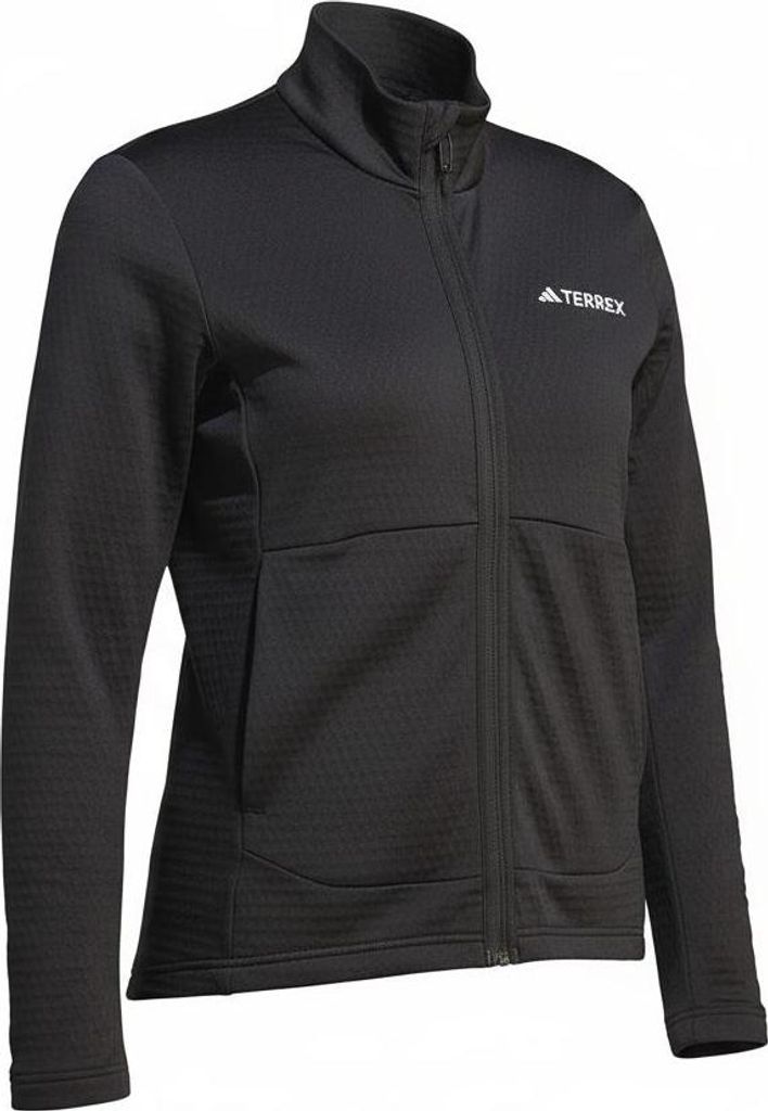 adidas Damen W MT Lt FL Ja Fleecejacke, ROJSOM, S