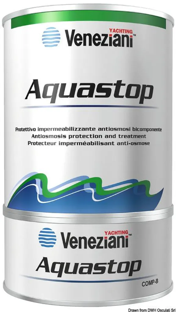 Apprêt étanchéité douche Aquastop pour support poreux