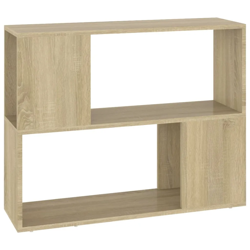 Porta TV vidaXL 80x24x63 cm Rovere Sonoma - Materiale Robusto e Duraturo