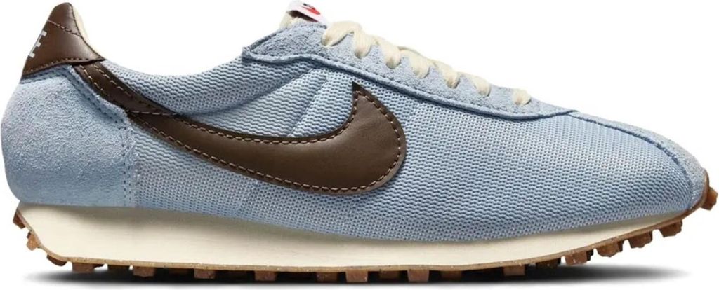 Nike LD-1000 Schuhe für Langstreckenläufer im Old-School-Look, blau braun Creme, Größe 38