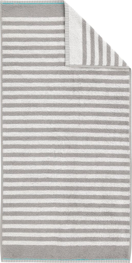 Dyckhoff Duschtuch Sea Stripe kiesel, 70 x 140 cm