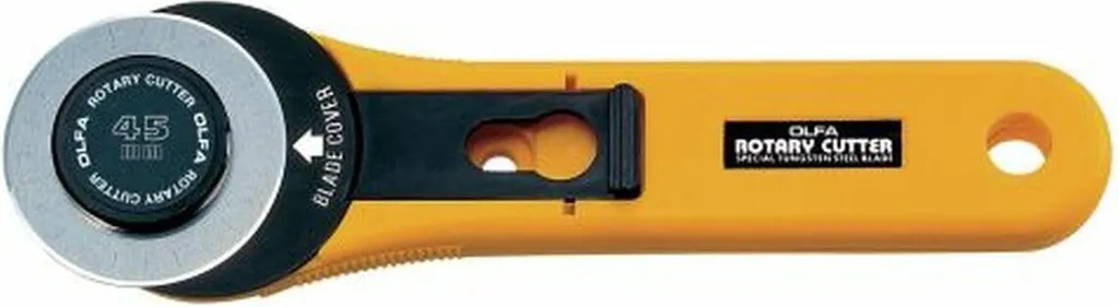 Problemi di Taglio? Risolvi con Olfa 45mm Acciaio Inox Gialla