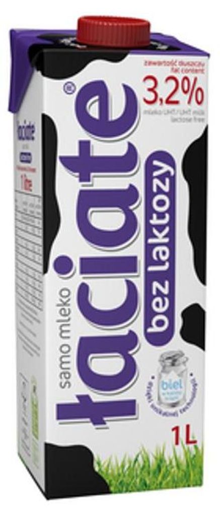 Mleko UHT Łaciate 3,2% bez laktozy 1L Zdjęcie produktu 