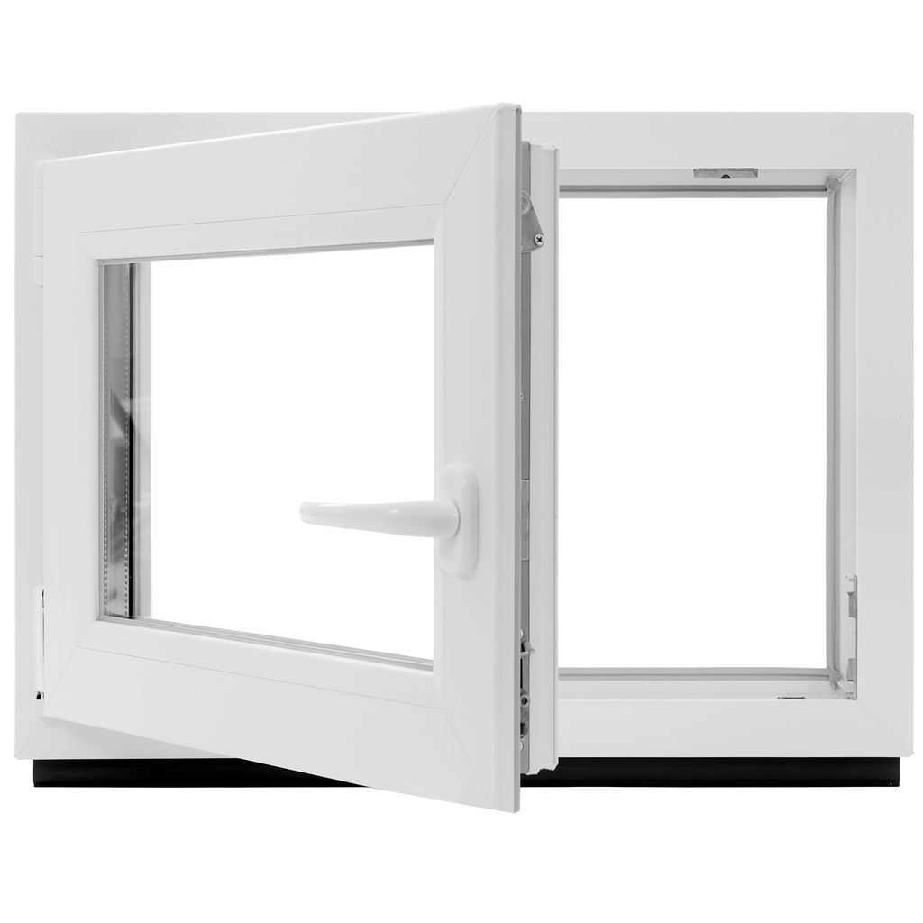 Kellerfenster 2-fach 3-fach BxH 70x50 cm & 700x500 mm Dreh Kipp Premium