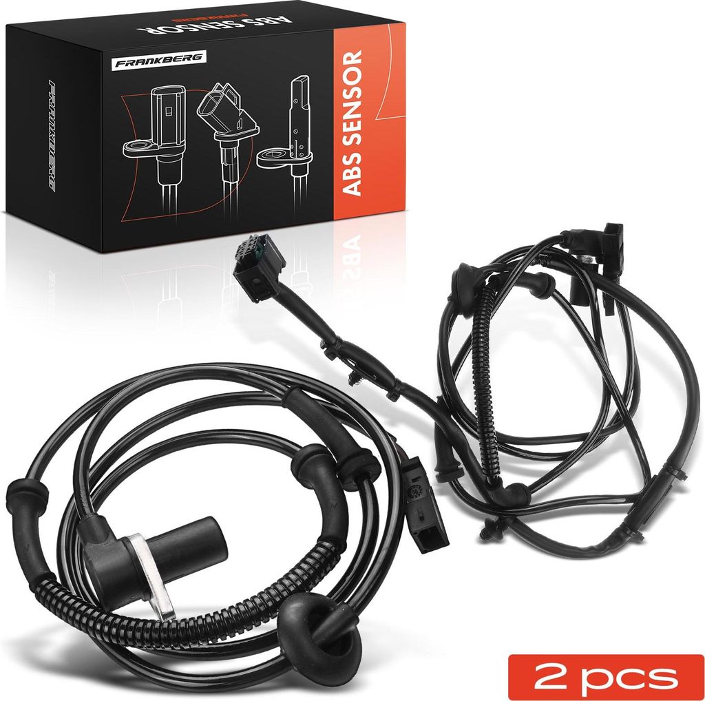 Frankberg 2x ABS Sensor Hinten Links Rechts für Audi A4 A4 Avant 8E B6 A4 Cabriolet