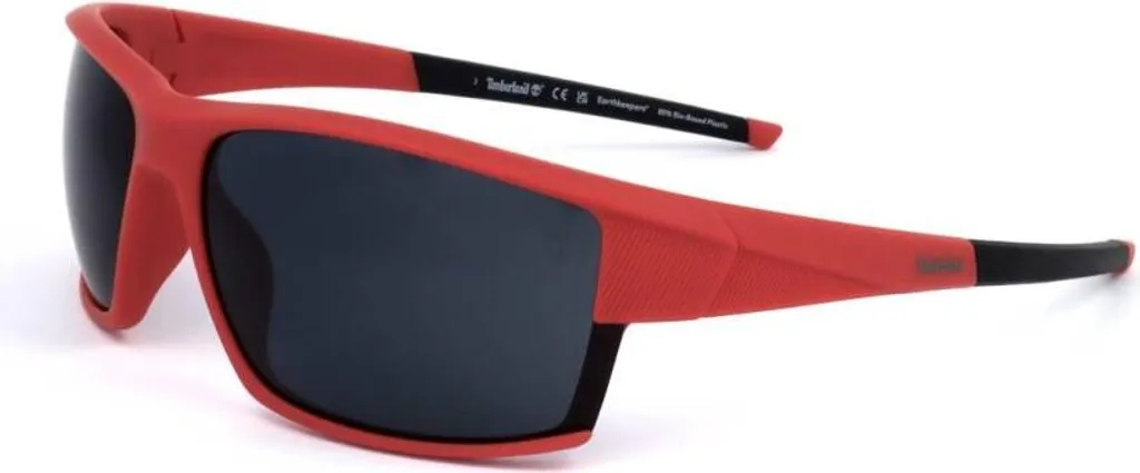 Lunettes Timberland TB9308 MATTE RED monture large 68mm pour homme chic - 6
