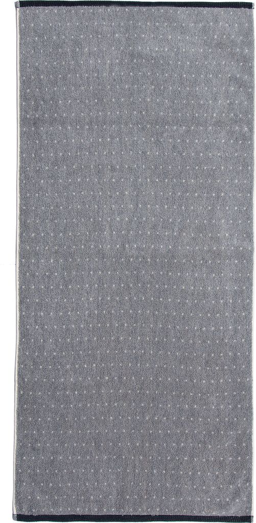 grace grand spa Duschtuch Classic mit Punktmuster Hellgrau/beige One Size