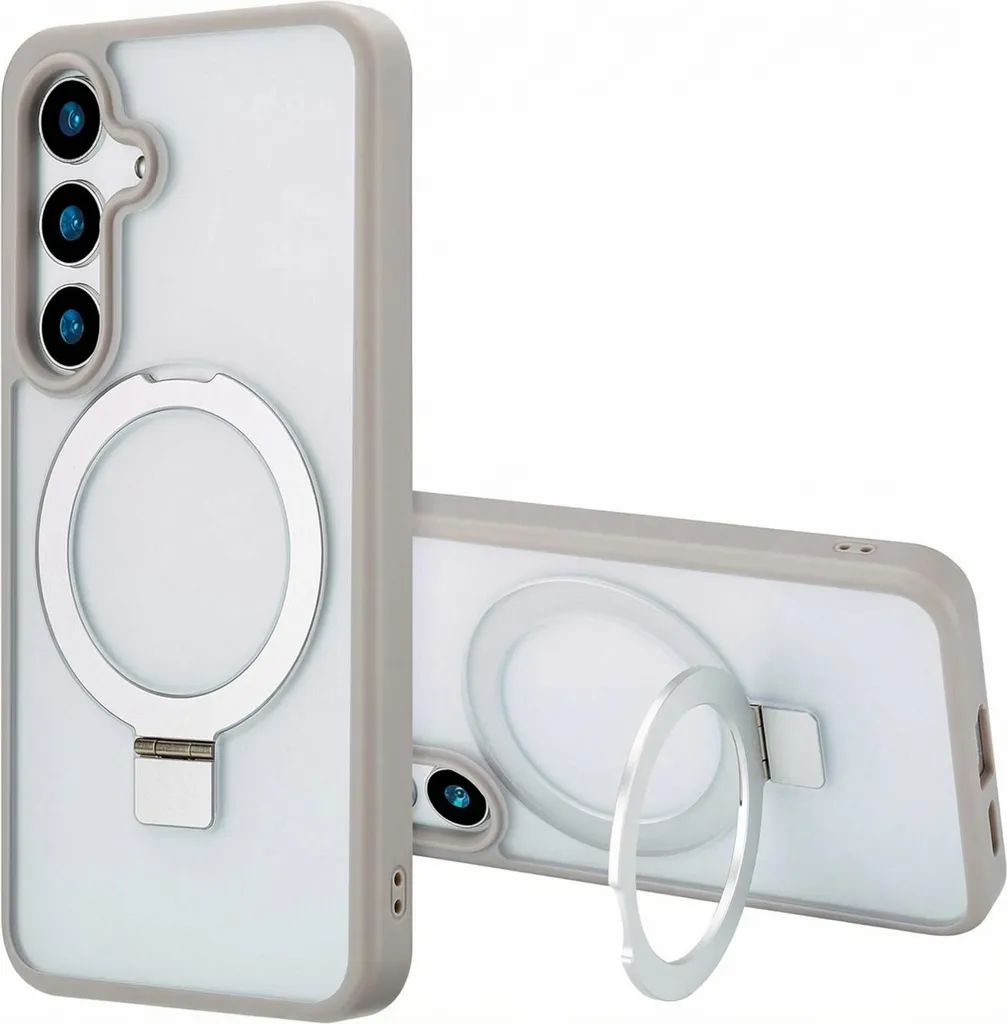 Cover MagSafe Samsung S24 Accezz con Stand: Cinema in Tasca