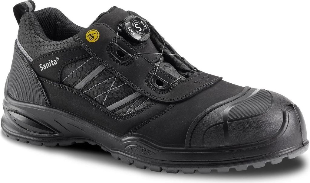 Sanita ESD Sicherheits-Schuh THULI-ESD-S3 - schwarz/grau - Produktbild 