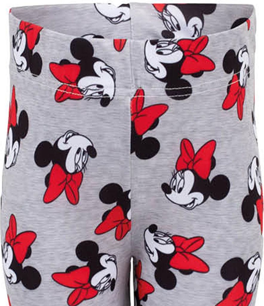Disney Minnie Mouse Leggings Minnie & Mickey, Farbe:Grau, Produktbild 