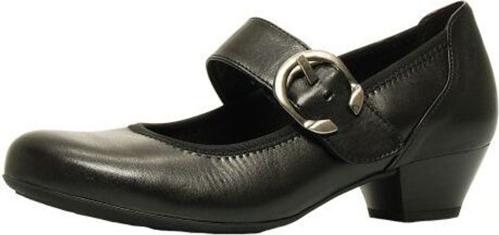 Gabor Damen Pumps, Trotteur bequem schwarz Gr. 41/2