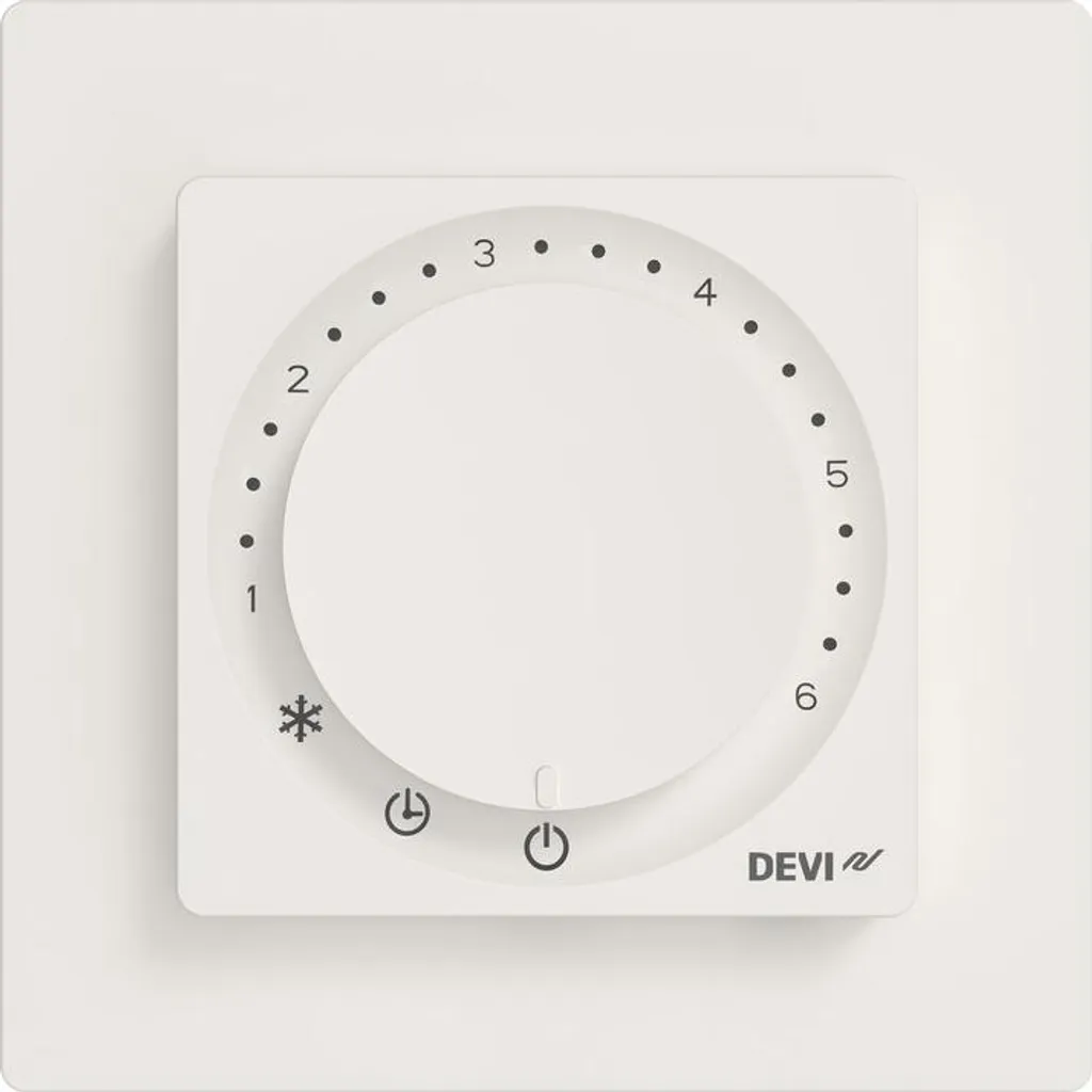 Thermostat Devi REG BASIC 140F1160 pour plancher chauffant électrique