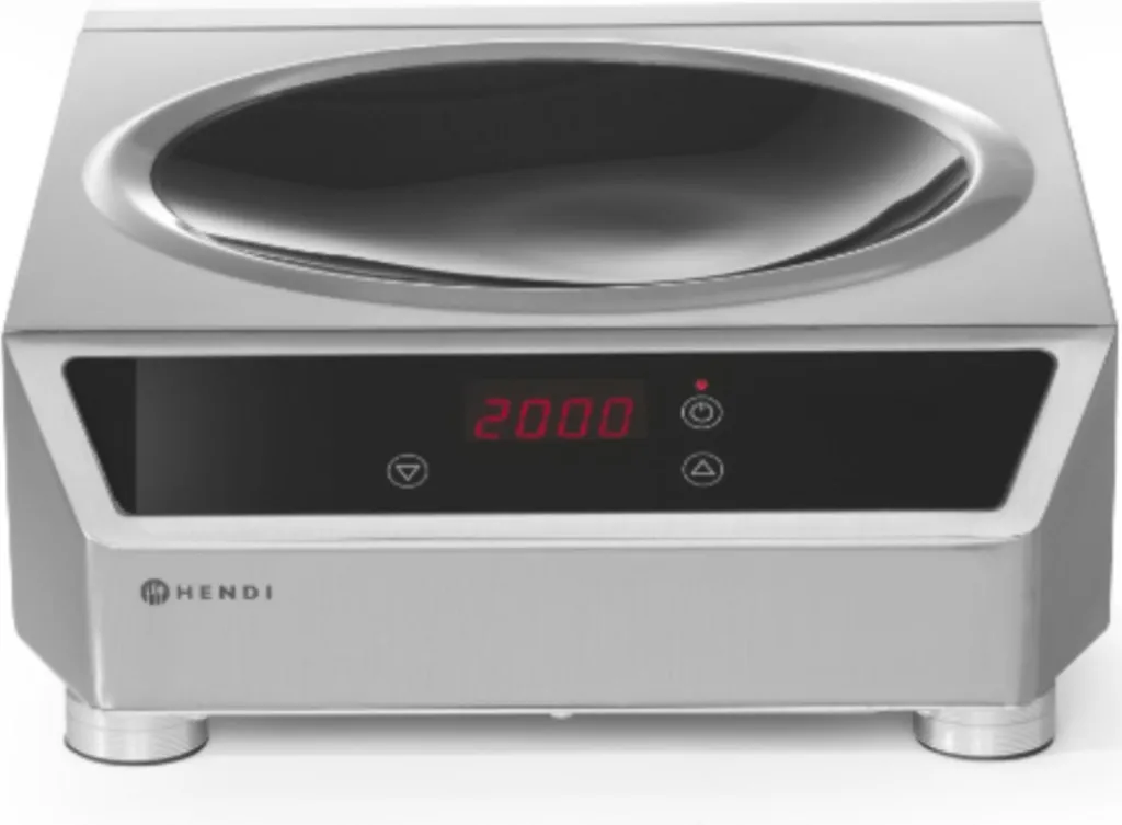 Plaque de cuisson Wok à induction de 3500W et poêle haute efficacité - 7