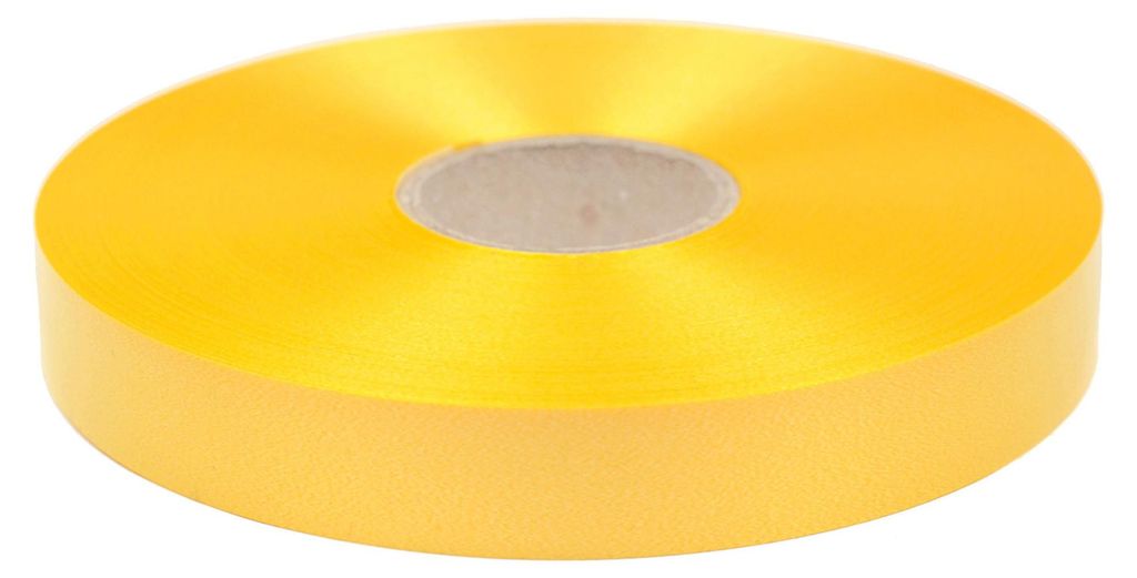 Ruban cadeau Ringband 19mm x 100m rouleau jaune Image du produit 
