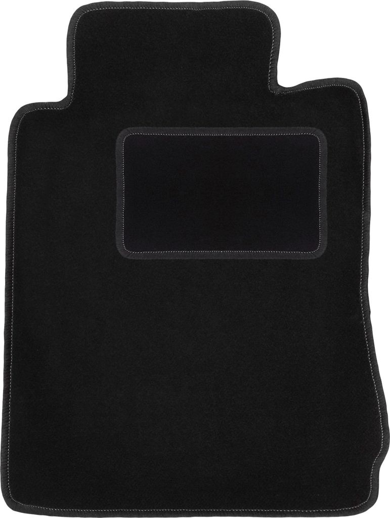 Fahrermatte schwarz für: Mercedes E W210 Limousine, Kombi (1995-2003)