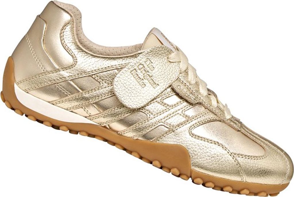 Geox Damen Sneaker D Snake Original D65B0A 0BNCR C2012 Light Gold, Schuhgröße:38 EU