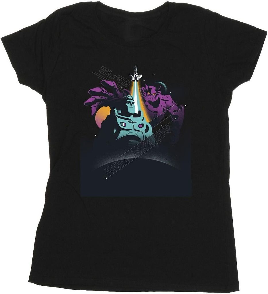 Disney - "Lightyear" T-Shirt für Damen BI29073 (S) (Schwarz)