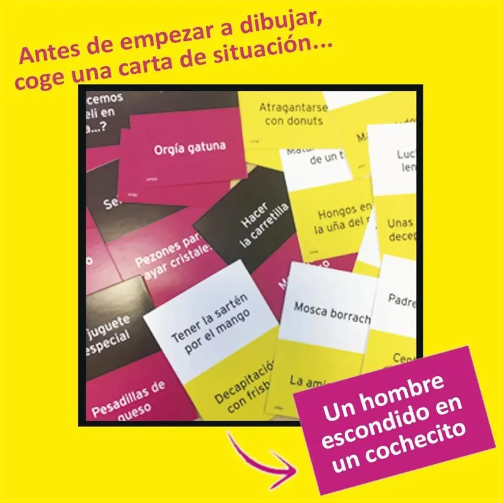 Mercurio Scrawl Jeu de Société Jaune Version Standard One Size