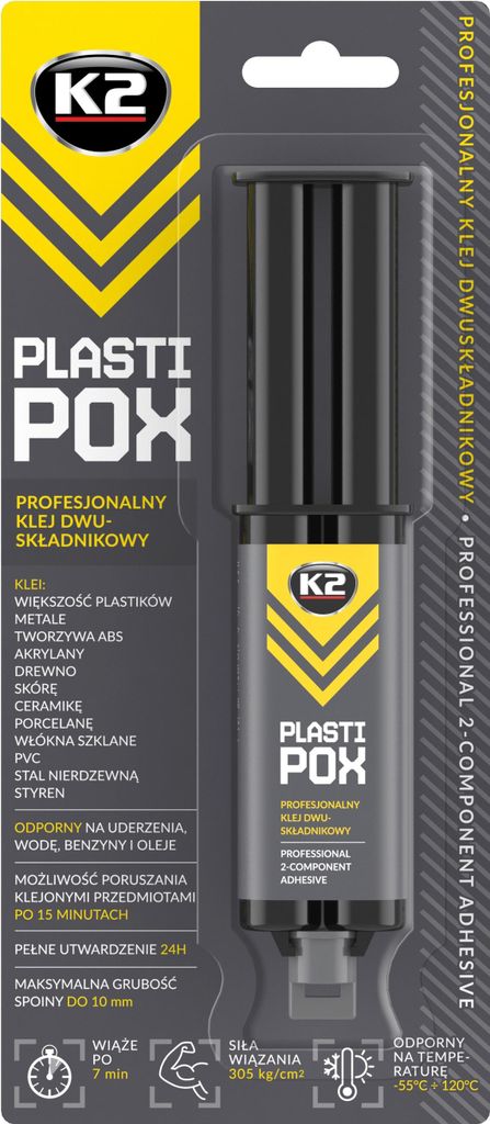 K2 klej do plastiku plastipox 25g