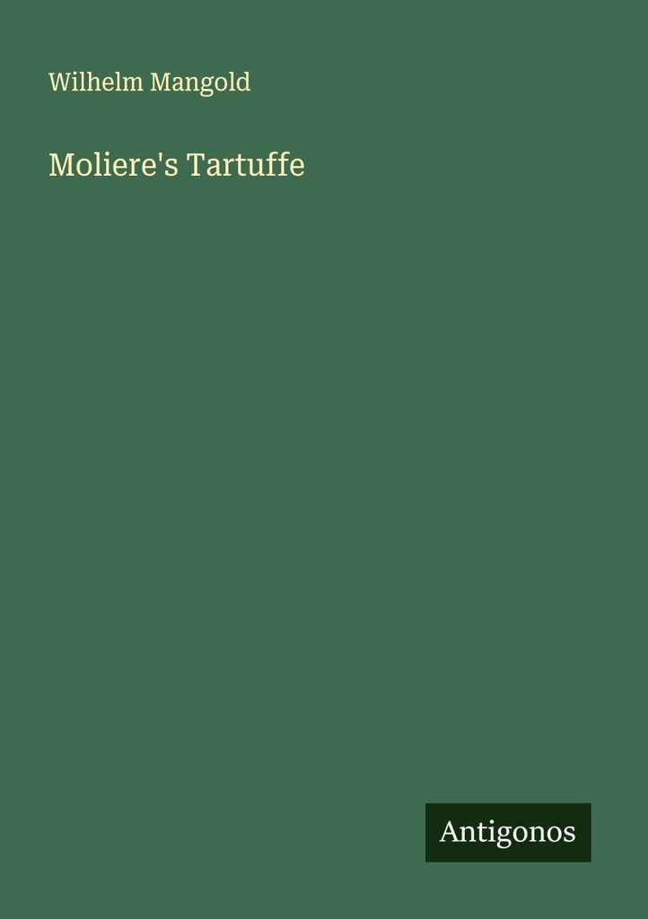 Moliere's Tartuffe