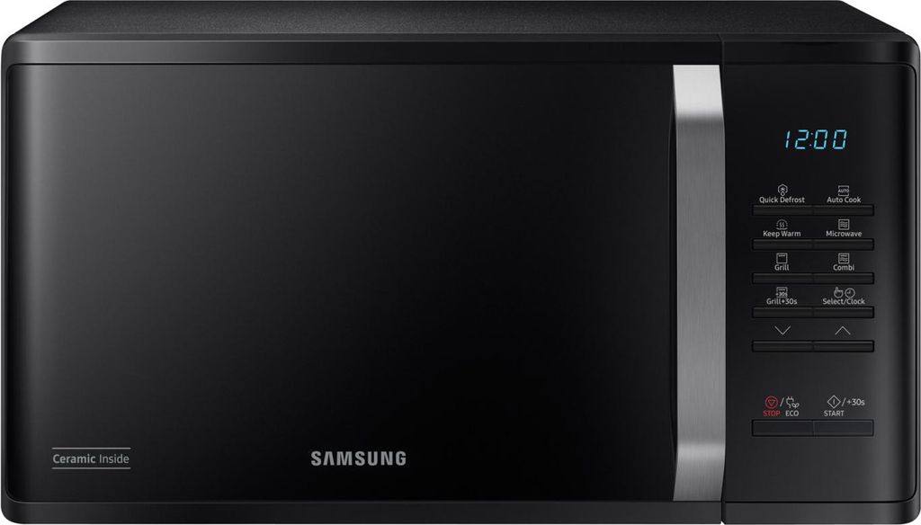 Samsung MG23K3523CK/E1 Mikrowelle Schwarz Grill-Mikrowelle Arbeitsplatte 23 l 800 W