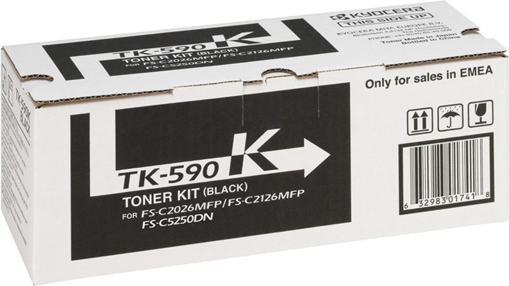 KYOCERA TK-590K, 7000 strany, Čierna, 1 kusov Obrázok produktu 