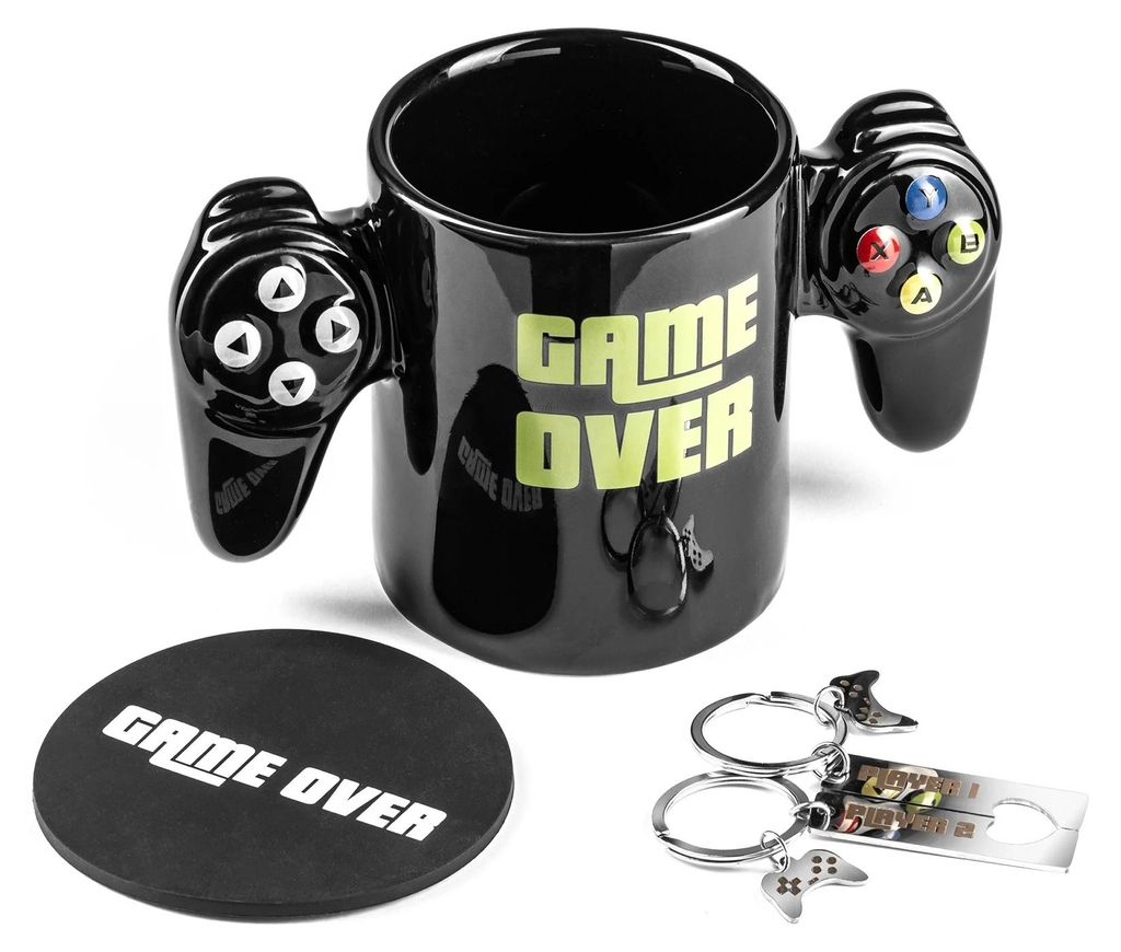 Sada pro hráče GAME OVER - hrnek + podložka pod myš + Obrázek produktu 
