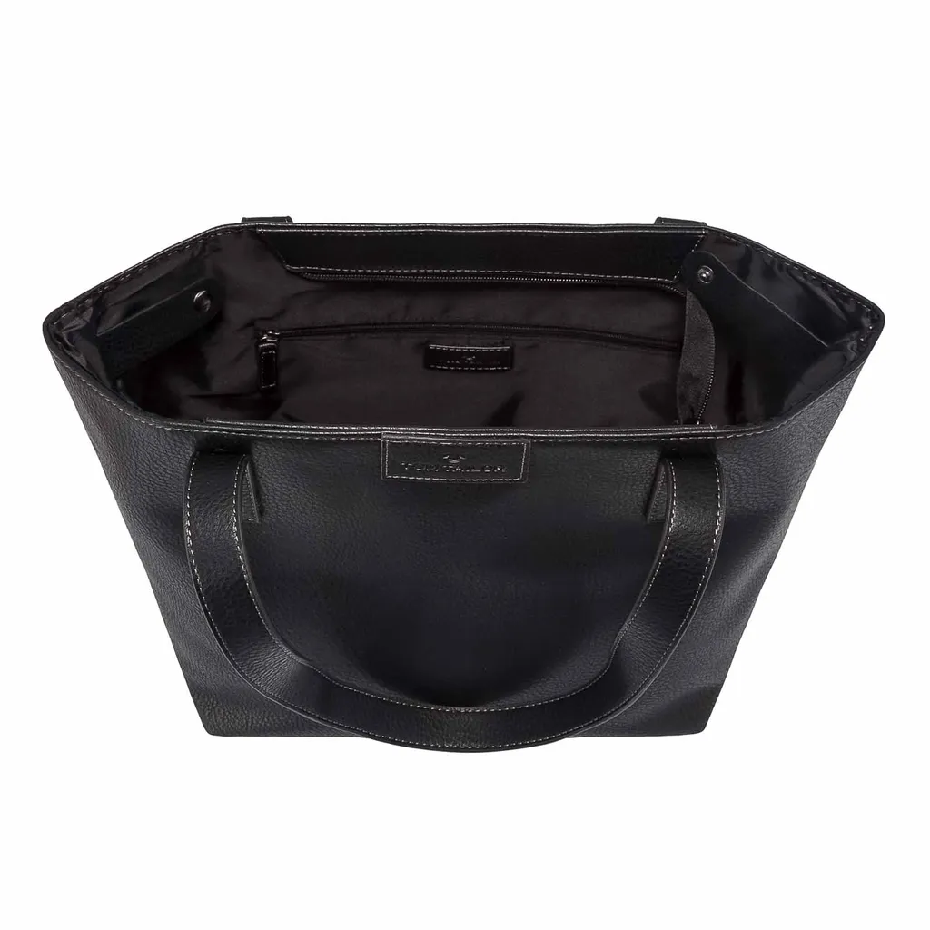Sac à Main Noir Miri Zip Tom Tailor avec Fermeture Éclair Sécurisée - 4