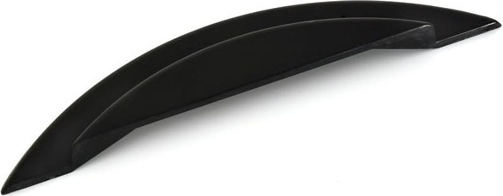 Halbmond Motorhaubenfüllstück Schwarz Kühlergrill Grill für VW Golf 4 IV 97-05
