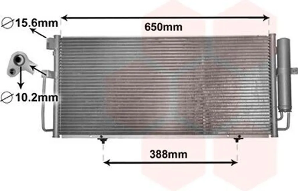 Stop aux fuites clim sur Subaru Impreza GD - Condenseur VAN WEZEL neuf