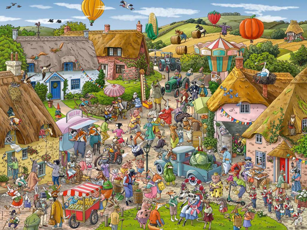 Heye Country Fair, 1500 Stück(e), andere Produktbild 