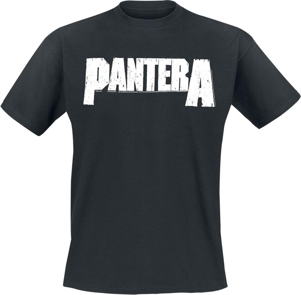 Pantera T-Shirt Herren Logo - Heavyweight schwarz L
