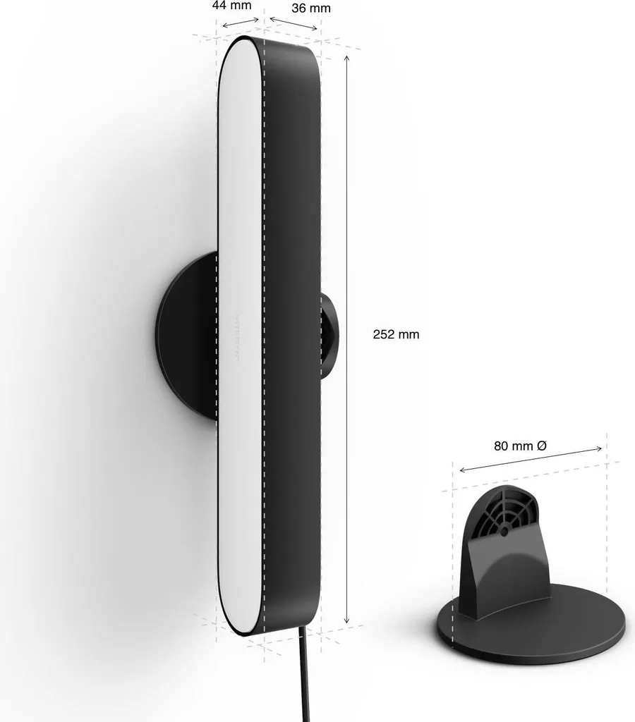 Solution Éclairage Connecté Philips Hue Play Extension Noire Ambiance - 9