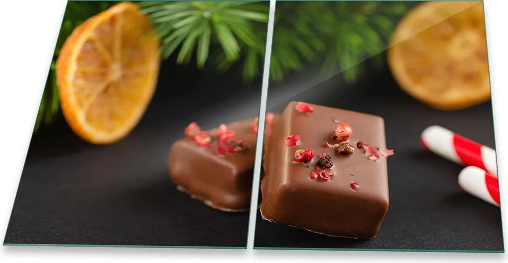Copertura in Vetro per Piano Cottura 40x52 cm - Estetica Cibo e Gourmet
