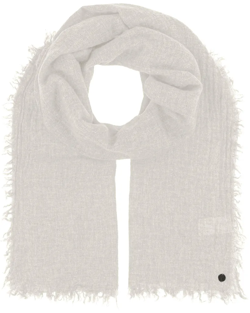 Écharpe en laine à franges coupées - Accessoire de mode unisexe FRAAS