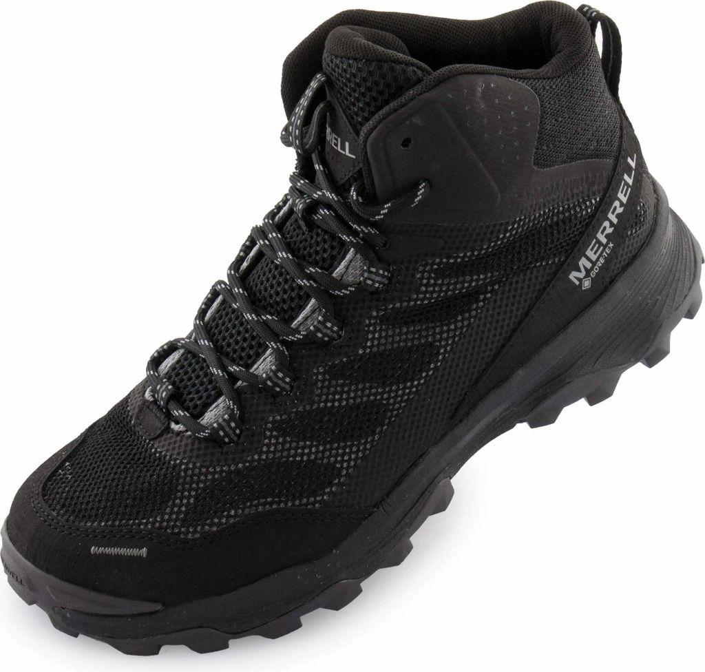Merrell Speed Strike Mid Gtx Black Damen Outdoor-Schuhe Schwarz