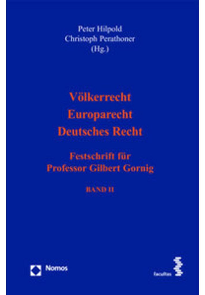 Völkerrecht - Europarecht - Deutsches Recht