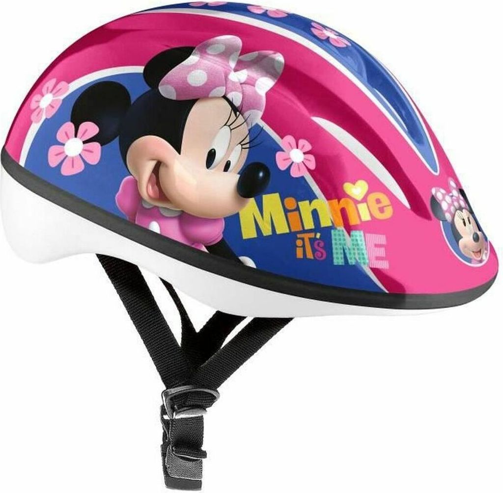 Kinderhelm Minnie Maus Mädchen Rosa Größe 54/56