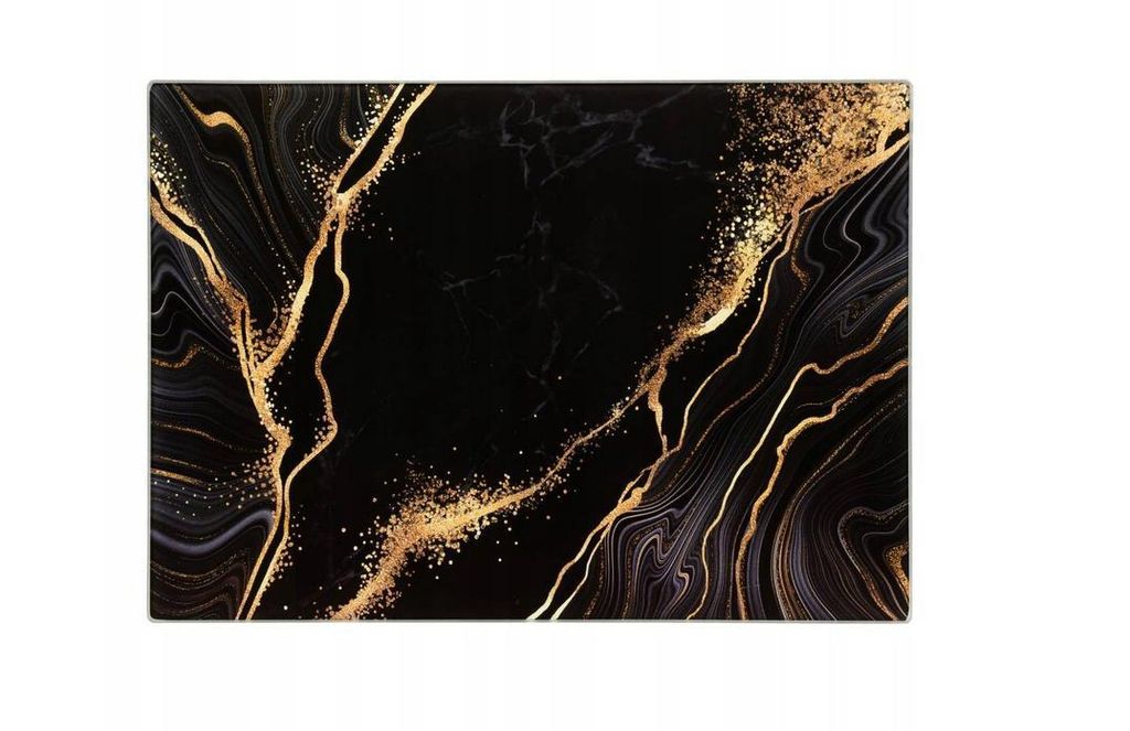 Großes Glas-Schneidebrett 35x25cm – Gehärtetes ESG-Sicherheitsglas – Extrem hygienisch & hitzebeständig – Multifunktionale Küchenplatte m...