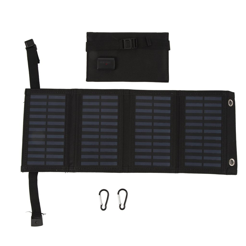 Skladací solárny panel s USB pripojením, 5,5 V, 20 W, Obrázok produktu 