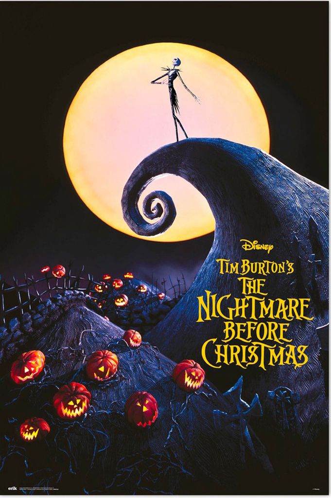 Nightmare Before Christmas Poster Volllmond